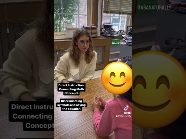 Direct Instruction: Connecting Math Concepts