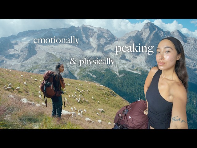 Solo backpacking through the Italian alps | Earthy Girl Diaries