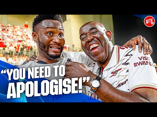 Robbie Clashes With Jon Obi Mikel Over Arsenal