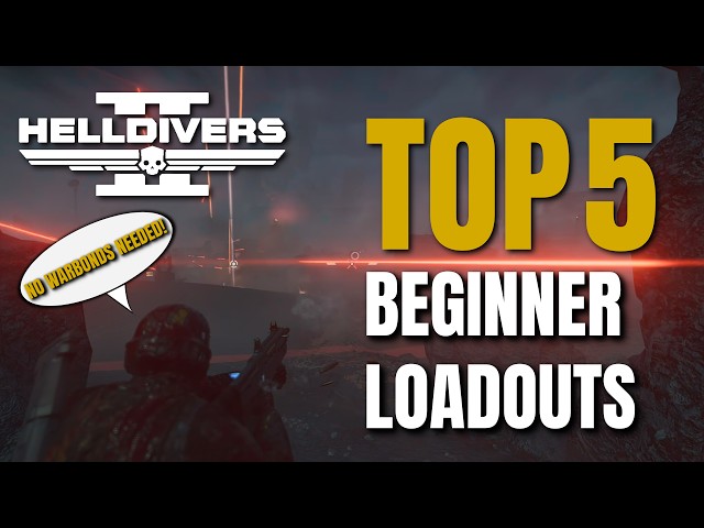 Helldivers 2 - Top 5 Beginner Loadouts That Can Carry You Into Late Game
