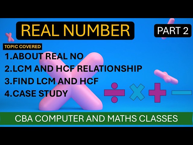 Real No | Part 2 | Class 10th | CBSE & UK BOARD #maths #mathematics #realnumbers 💯