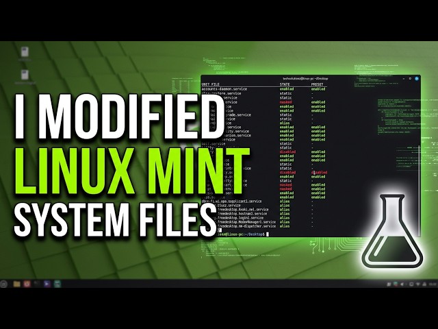 I Modified Linux Mint 22.3's System Files… Linux Mint 22.3 Optimization Guide