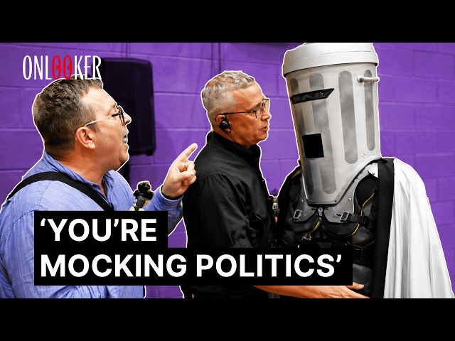 Bizarre Count Binface Interview Ends in HEATED Confrontation