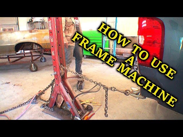 How A Frame Machine Works - Paint And Body Tech Tips