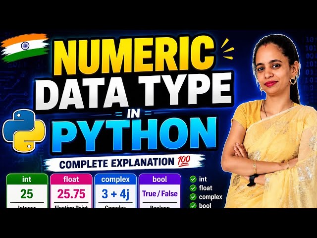 Numeric Data Type in Python Explained | Python Tutorial for Beginners