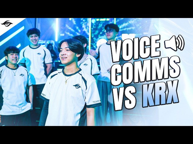 "JUST A SMALL DETAILS BUT WE CAN WIN 🥹" | TS vs KRX | VOICECOMMS