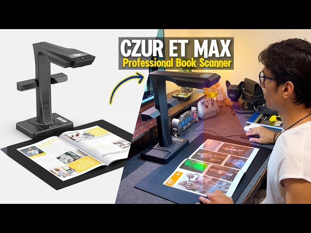 CZUR ET Max Review – This Scanner Can Digitize a Full Book in Minutes!