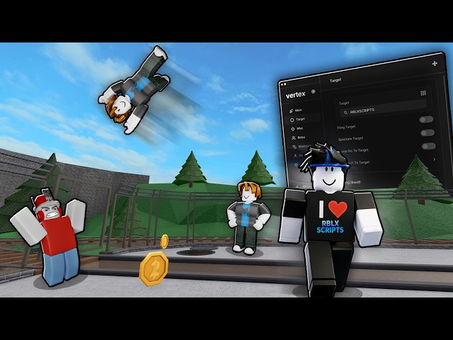Trolling with FLING HACKS in Murder Mystery 2 Script..