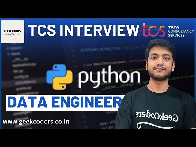 TCS Data Engineer Interview Question - Round 2 | PySpark Question |
