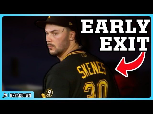Paul Skenes has to end his start early after a terrible call, a breakdown