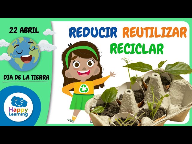 Las tres erres: Reducir, Reutilizar y Reciclar | Happy Learning ♻️ ♻️ ♻️