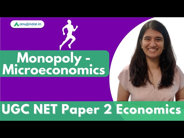 Revision Marathon - Monopoly market - Microeconomics | Paper 2 | UGC NET 2021