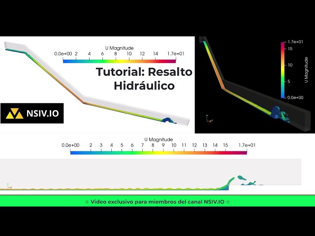 Próximo Tutorial: Simulación CFD del resalto hidráulico en acción