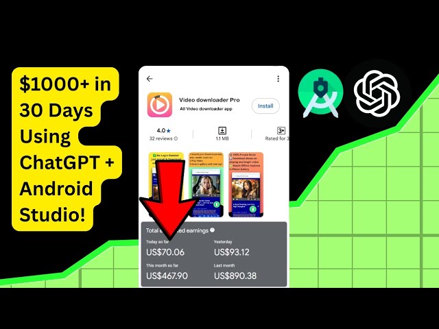 how to make app using Chatgpt and Android studio Free AI app builder without coding
