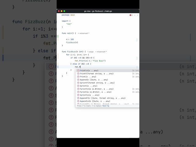 Golang Coding Challenge: FizzBuzz