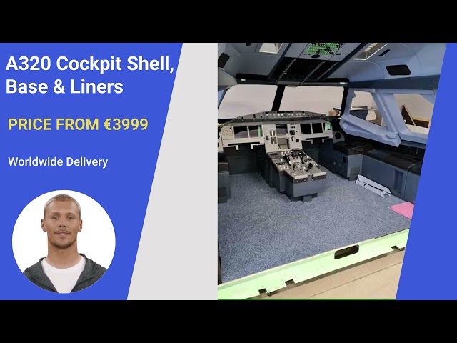 True-Scale A320 Cockpit — Made for Your Hardware, Home-Ready