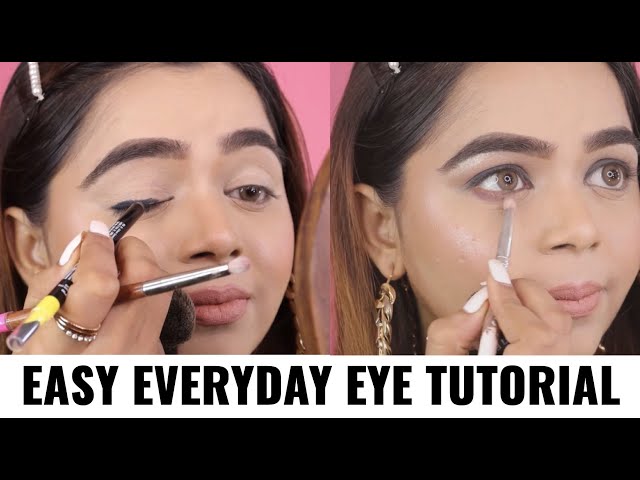 EASY EVERYDAY EYE TUTORIAL | SAKSHI GUPTA