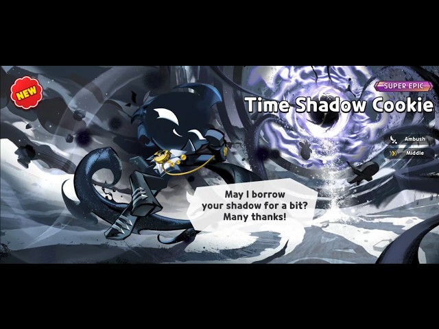 Time Shadow Cookie Gacha Animation | Cookie Run Kingdom