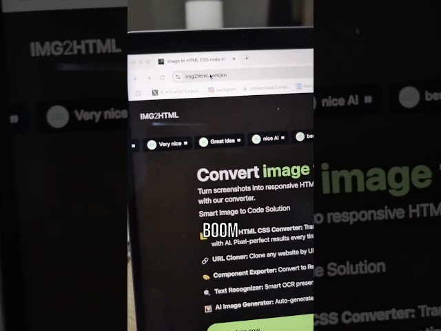 Convert Images to Responsive Code: AI Magic in Seconds!