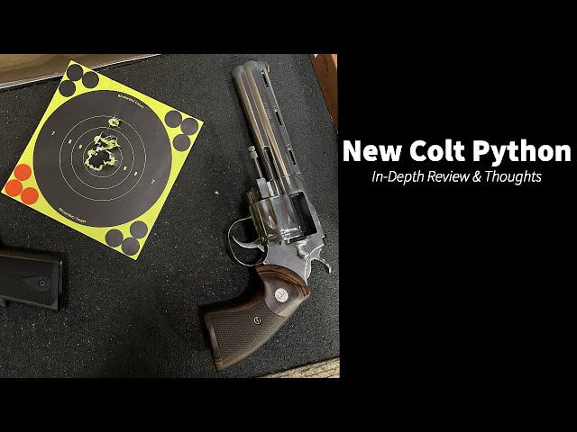 Colt|CZ Python: Review & Thoughts After 650-750 Rounds