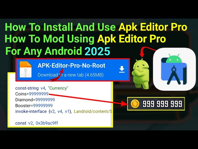 How To Install And Use Apk Editor Pro On Any Android No Need Root || 2025