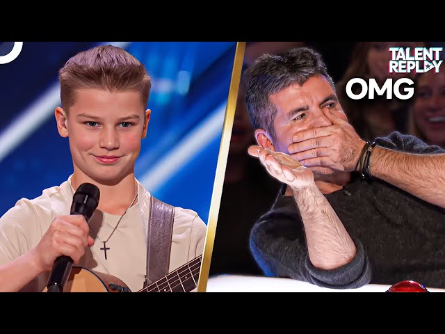 13-Year-Old Chase Varnes SHOCKS Simon Cowell! | America's Got Talent