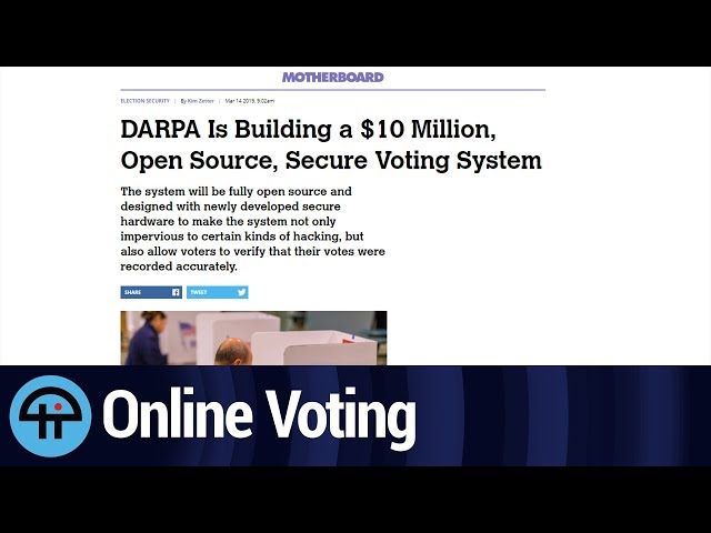 DARPA's Open Source Voting System