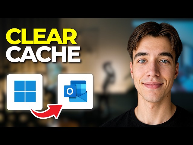 How To Clear Outlook Cache In Windows 11 | Tutorial 2026