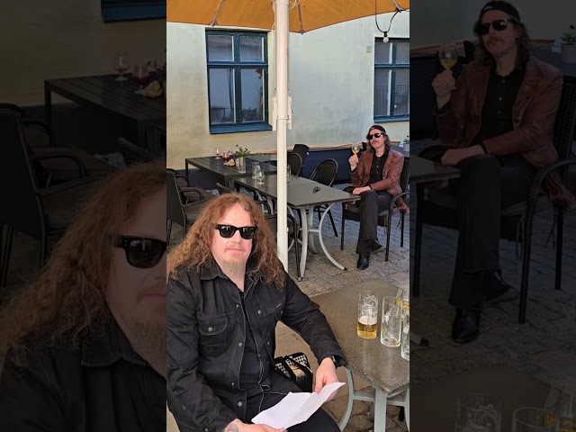 A very serious and highly professional message from Fredrik and the mysterious man...