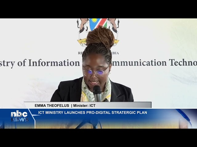 ICT Minister Theofelus launches 5-year strategic plan and policy - nbc