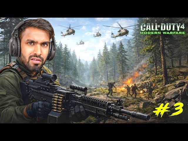 BIG BOSS TRIED TO KILL US | TECHNO GAMER | CALL OF DUTY D MODERN WARFARE IV PART 3