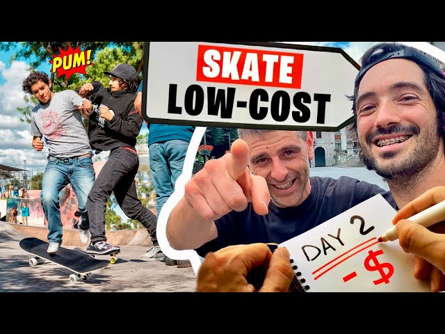 🔥!! Se revientan en mitad del SKATEPARK !!￼🔥SKATE low cost trip PAÍS VASCO / DIA2