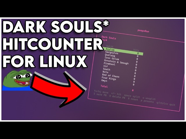 The Best Utility For Hitless Runs On Linux (peepoRun)