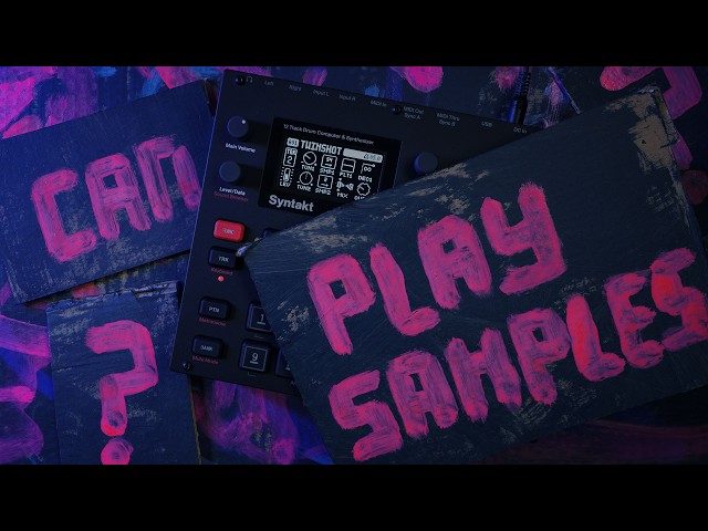 Turning Syntakt into a Sample Player with Twinshot