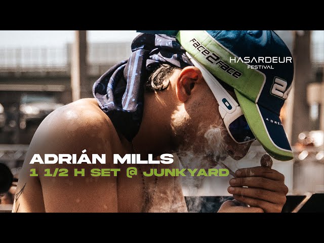 Adrián Mills |  Hasardeur - Junkyard Karlsruhe | 1 1/2 h Groovie-Bouncy Techno-Set