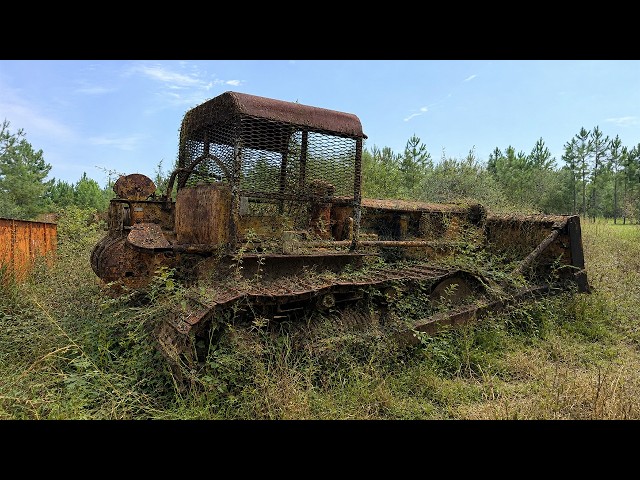 The RAREST Cat Bulldozer We've Ever Found - Sitting 51 Years