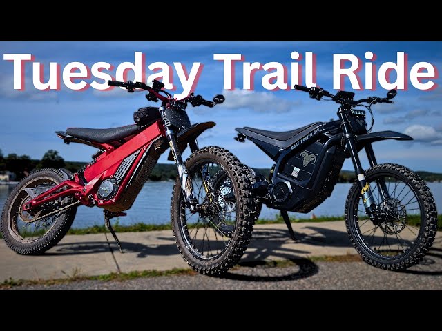 Adventuring DEEP into the Forest on Electric Dirtbikes! Ft: @maximumchargeEV​