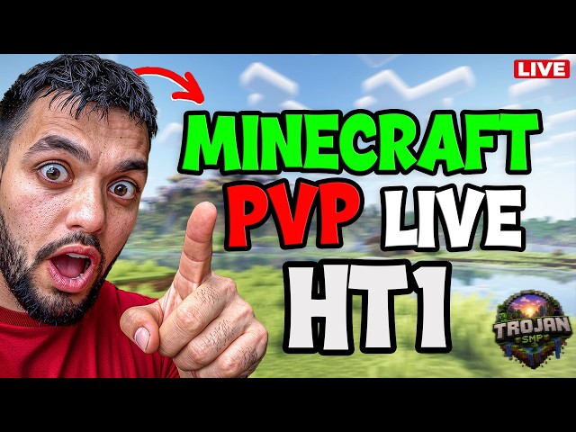 🔴Minecraft  PVP FIGHT LIVE! SMP LIVE Minecraft