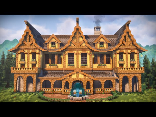 Medieval Mansion Tutorial | Minecraft