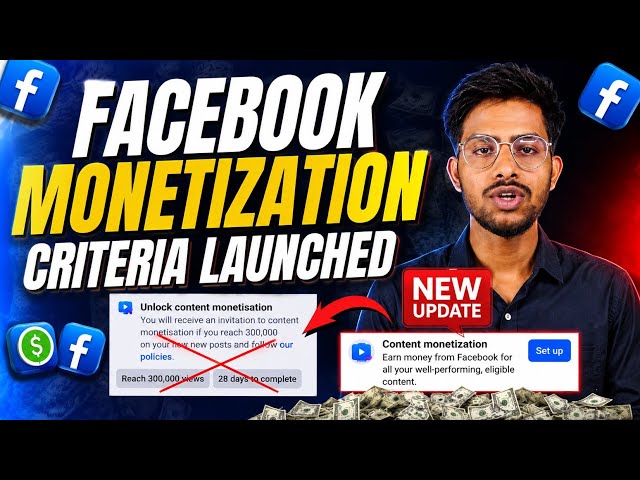 Update Facebook "Meta CONTENT MONETIZATION" New Eligibility Criteria ( 2026 ) 😲