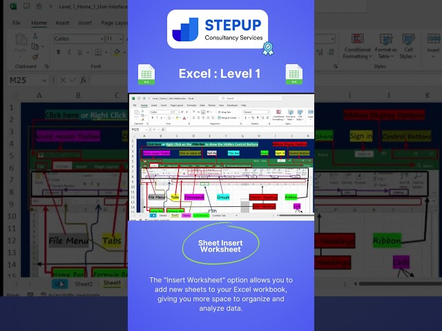 Excel Sheet Mastery: Insert Worksheet & Tab Scroll Button!