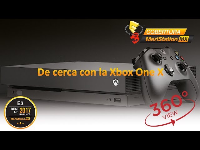 E3 2017 en video 360: Xbox One X