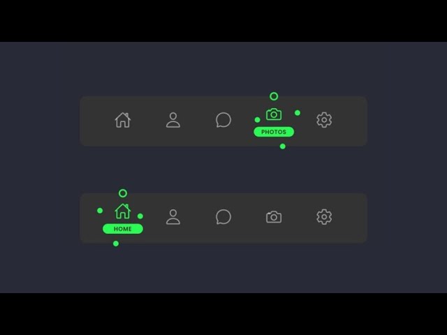 Magic Navigation Menu Using HTML & CSS #webdevelopment