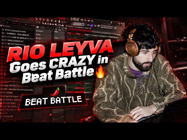 RIO LEYVA Goes CRAZY in Beat Battle 🔥 | FL Studio Cook Up