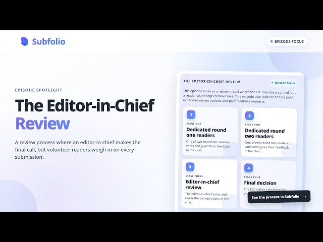 ITRP Episode 3: The Editor-in-Chief Review