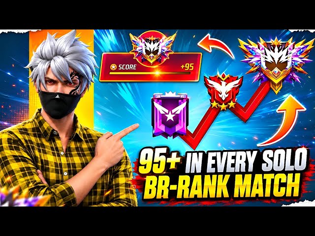 (100% Working ✅) How To Get 95+ In Every Br Rank Match | Solo Rank Push Tips And Tricks | Season 52