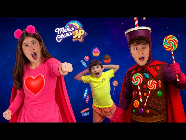 Maria Clara y JP contra el Villano Azucaráizer