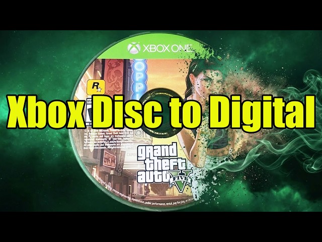 Xbox Disc to Digital Conversion Transfer [How it Works]