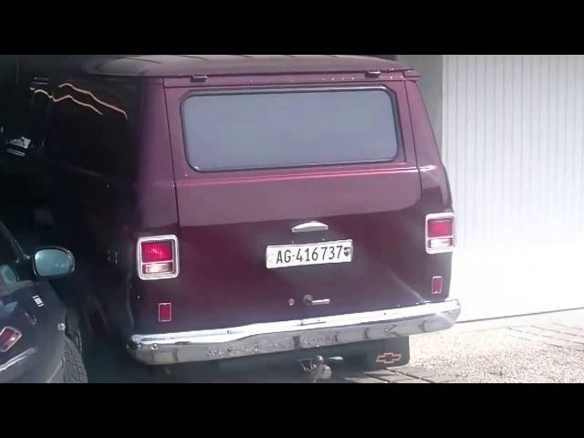 Chevy Van G30 starten nach Winterpause
