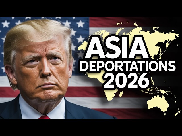 10 ASIAN Countries With Rising U S  DEPORTATIONS in 2026